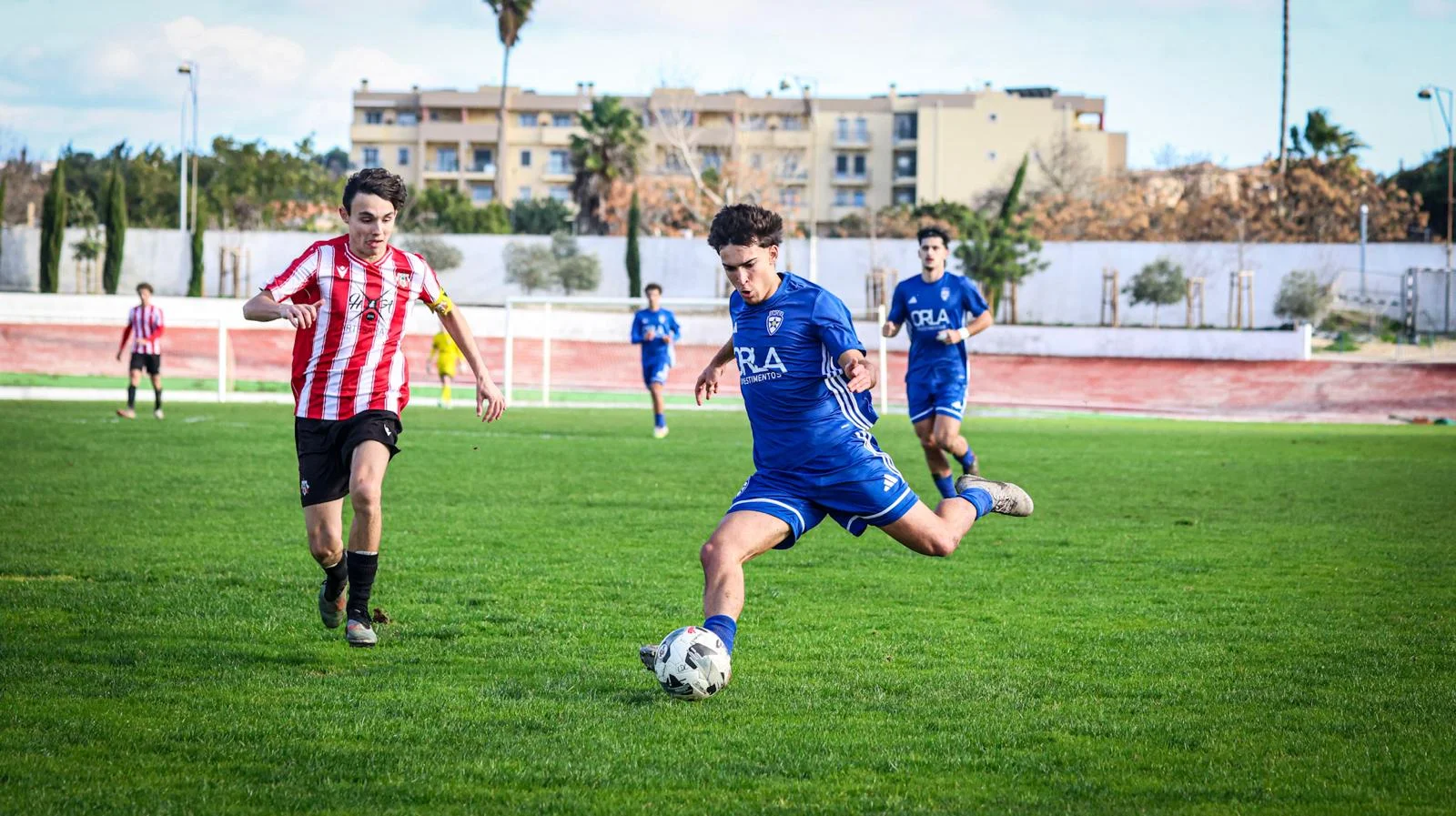 Miguel Duarte on the pitch