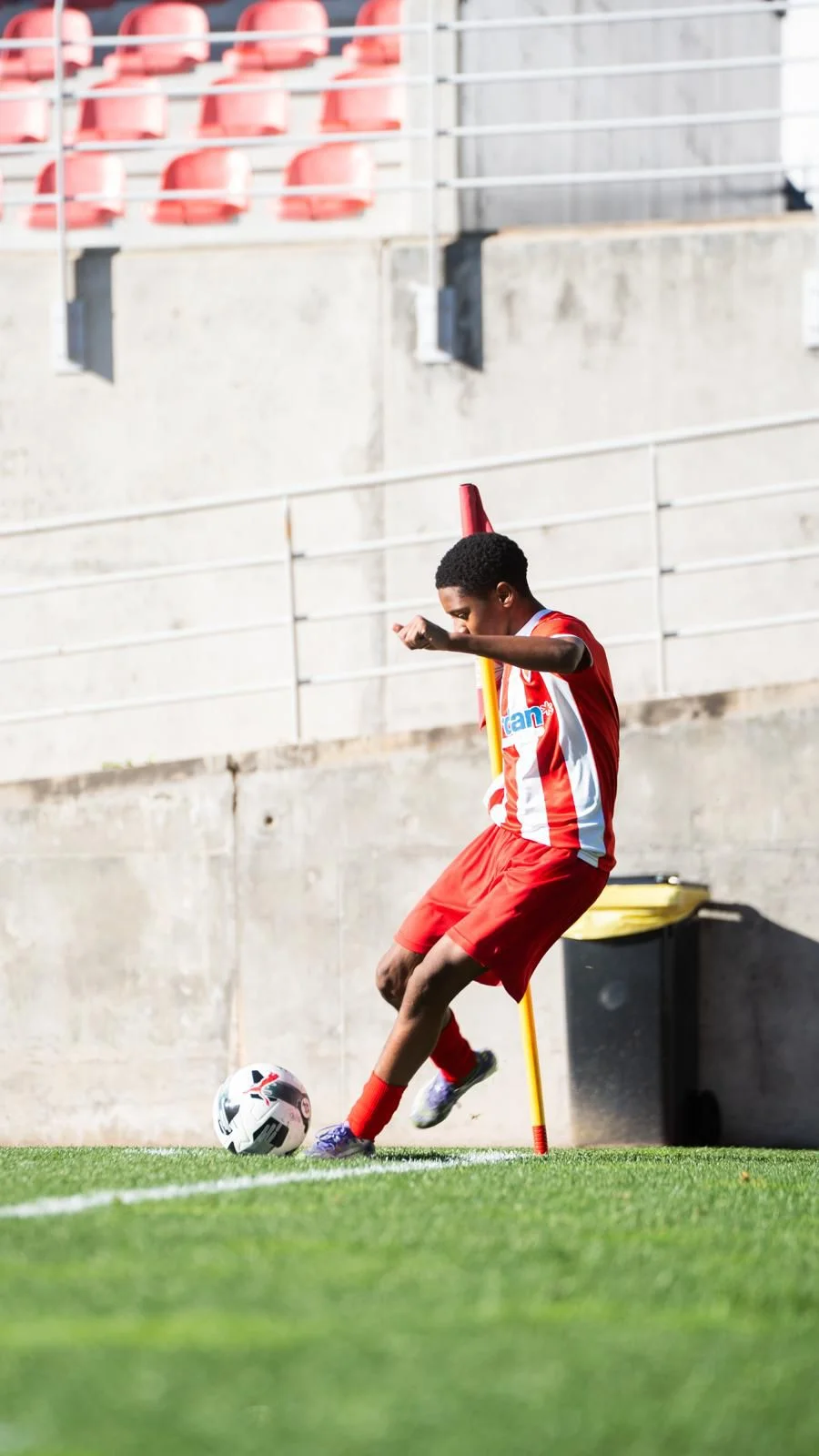 Miguel Duarte on the pitch