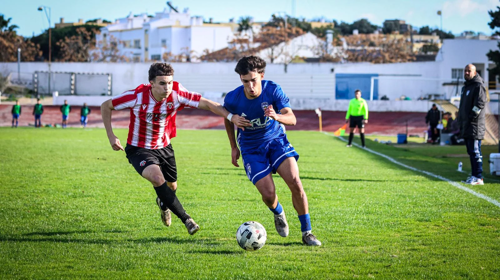Miguel Duarte on the pitch
