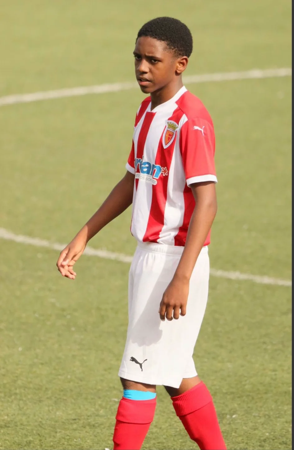 Miguel Duarte on the pitch